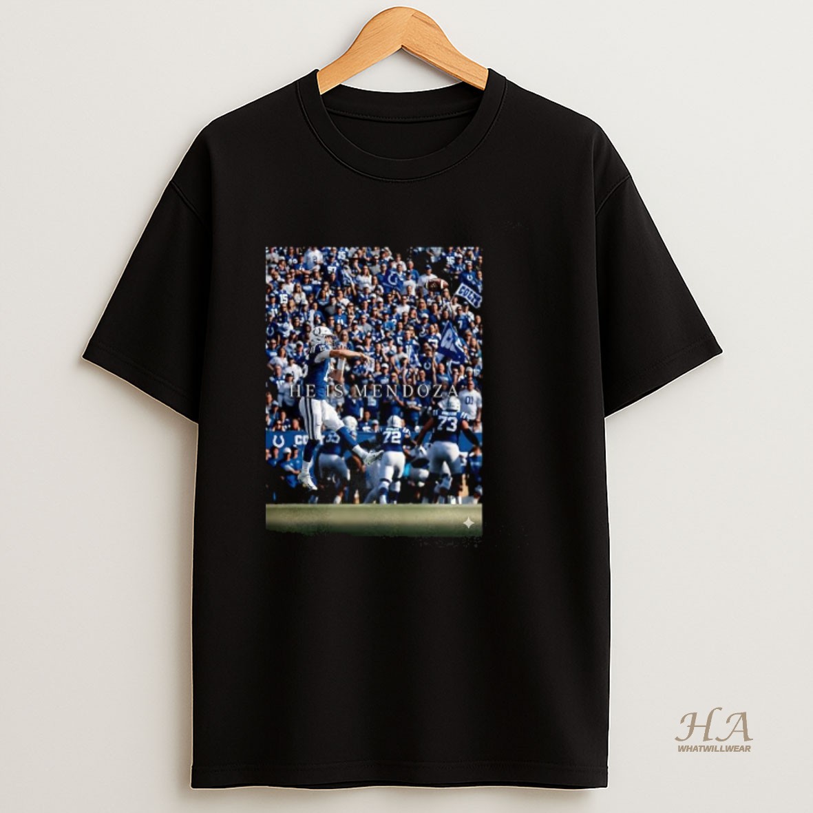 Official Indianapolis Colts He Is Mendoza T Shirt