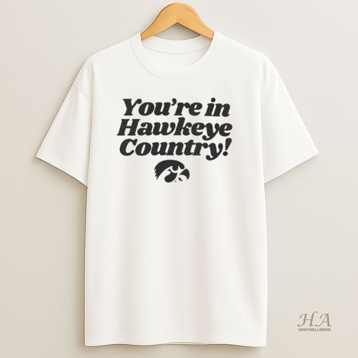 Official Iowa Hawkeyes Youre In Hawkeye Country Shirt