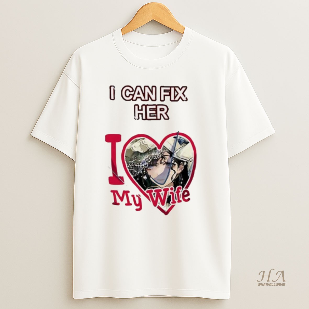 Official Isolde Reverse 1999 I Can Fix Her I Love My Wife T Shirt