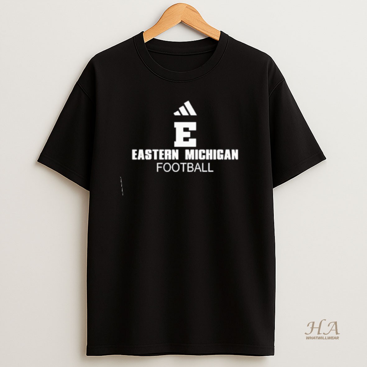 Official Issac Reed Eastern Michigan Eagles Football Logo T Shirt