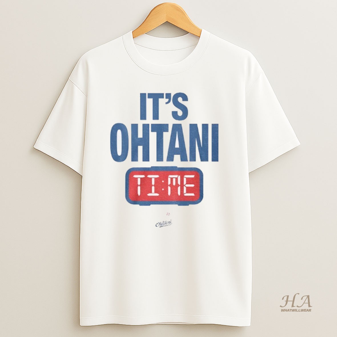 Official Its Ohtani Time Shohei Ohtani Los Angeles Dodgers Mlb Baseball 2025 Shirt