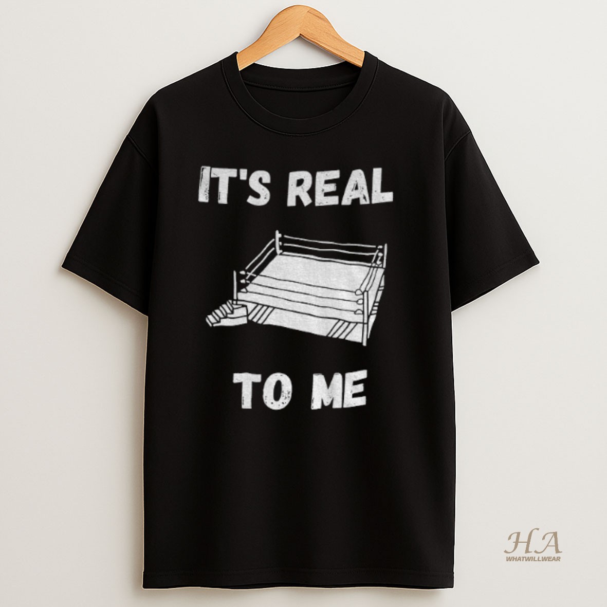 Official Its Real To Me Nostalgic Wrestling Shirt