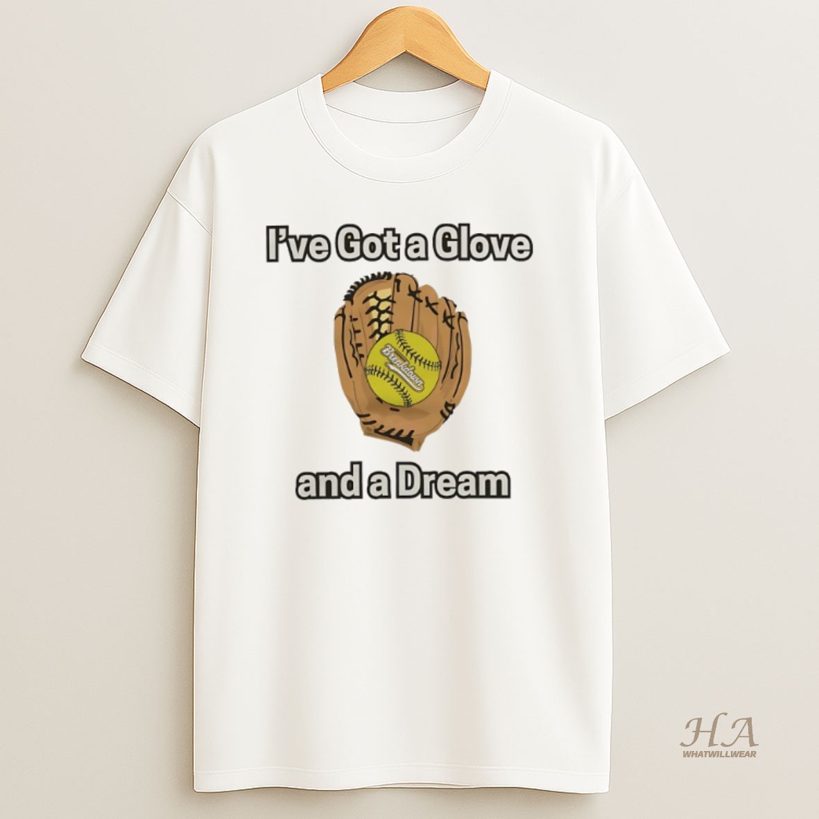 Official Ive Got A Glove And A Dream Breakdown Shirt