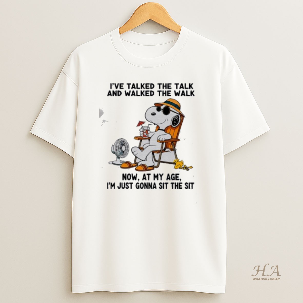 Official Ive Talked The Talk And Walked The Walk Now At My Age Im Just Gonna Sit The Sit T Shirt