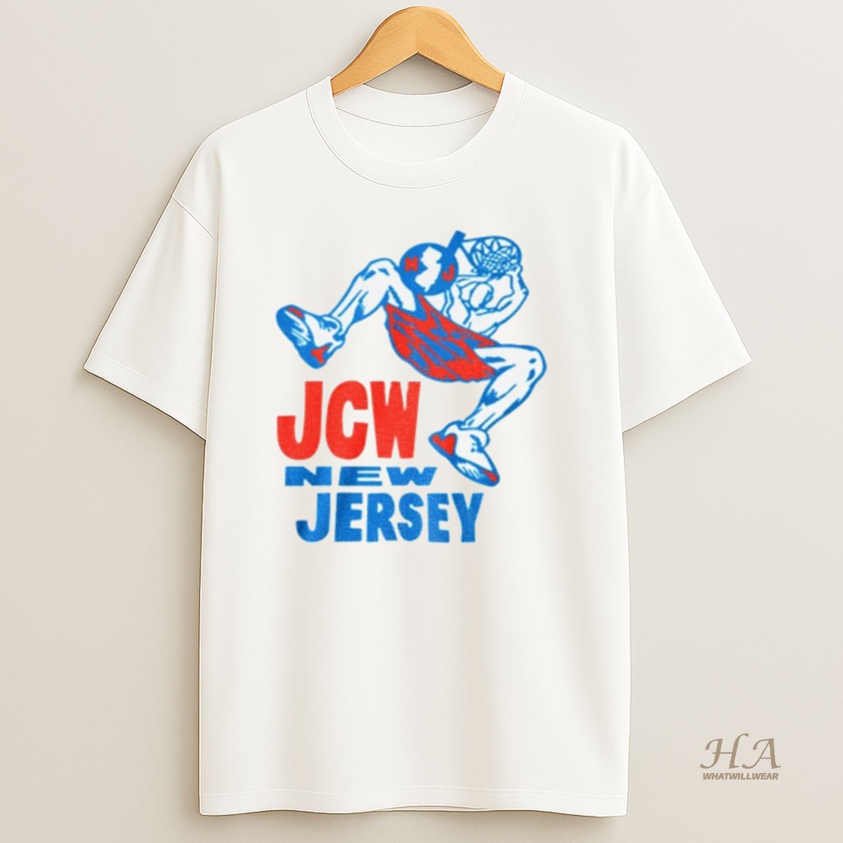 Official Jcw New Jersey Player Pose T Shirt