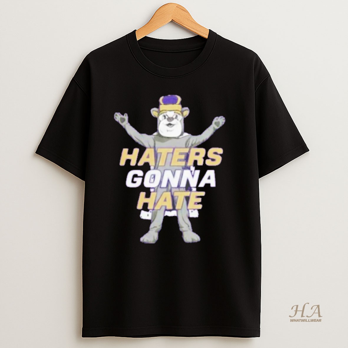 Official Jmu Duke Dog Haters Gonna Hate T Shirt