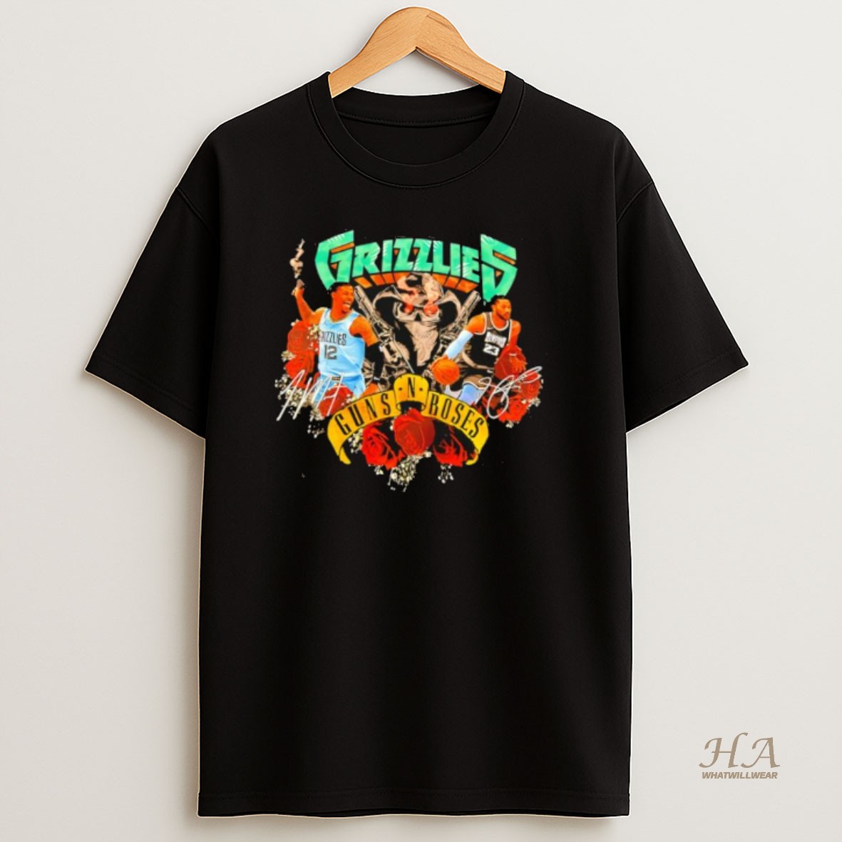 Official Ja Morant Memphis Grizzlies Player Metro Retro T Shirt