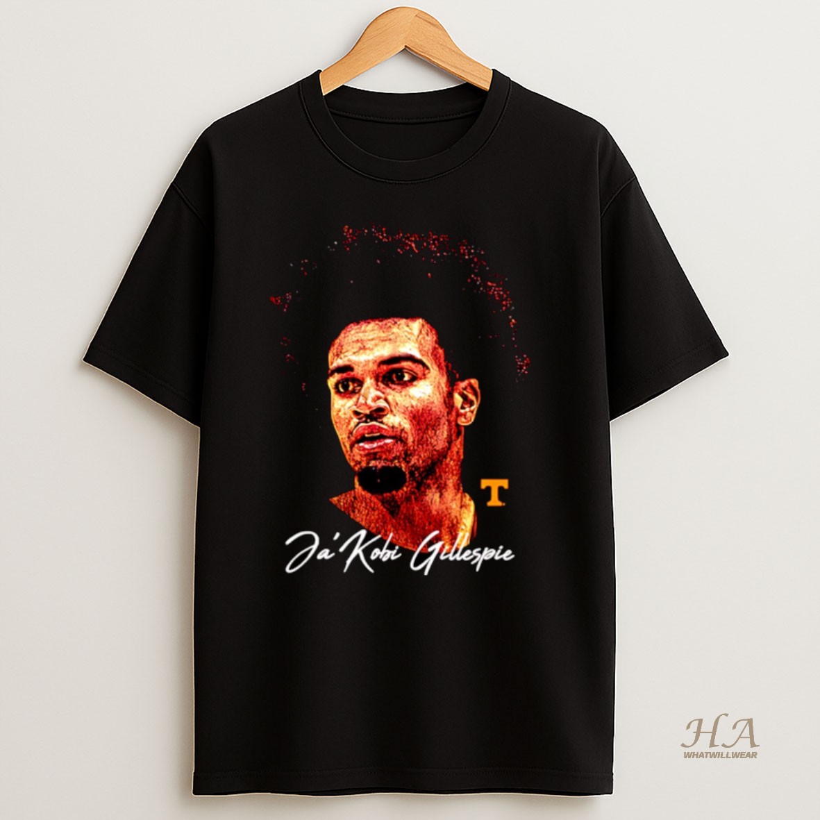 Official Jakobi Gillespie Tennessee Basketball Game Face Christmas Shirt