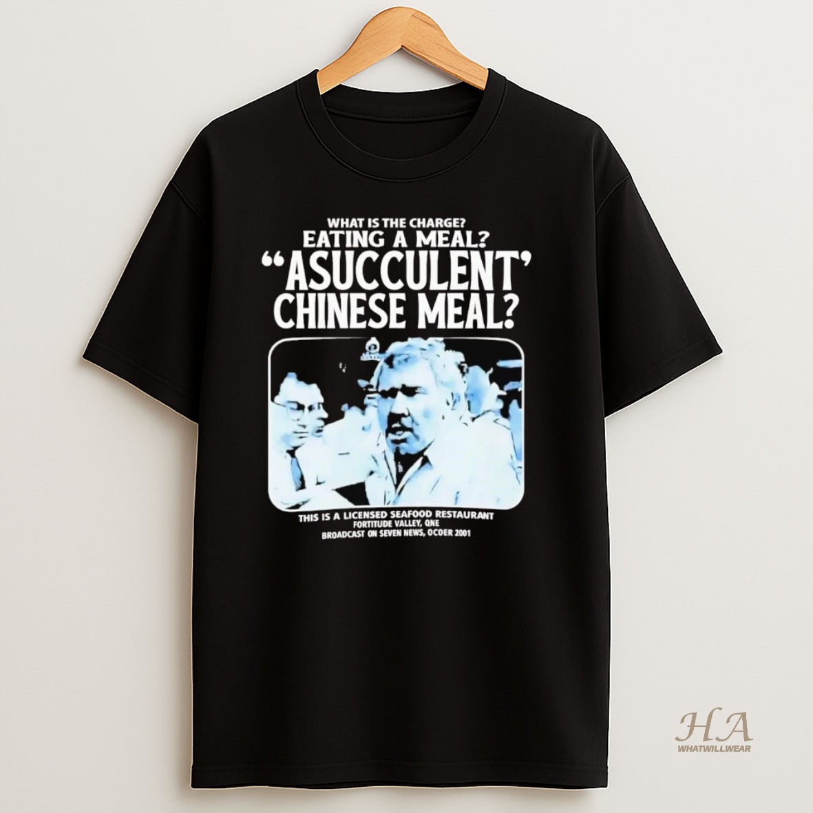 Official Jack Karlson What Is The Charge Eating A Meal A Succulent Chinese Meal Shirt