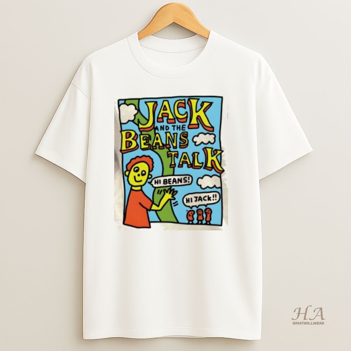 Official Jack And The Beans Talk Hi Beans Hi Jack T Shirt