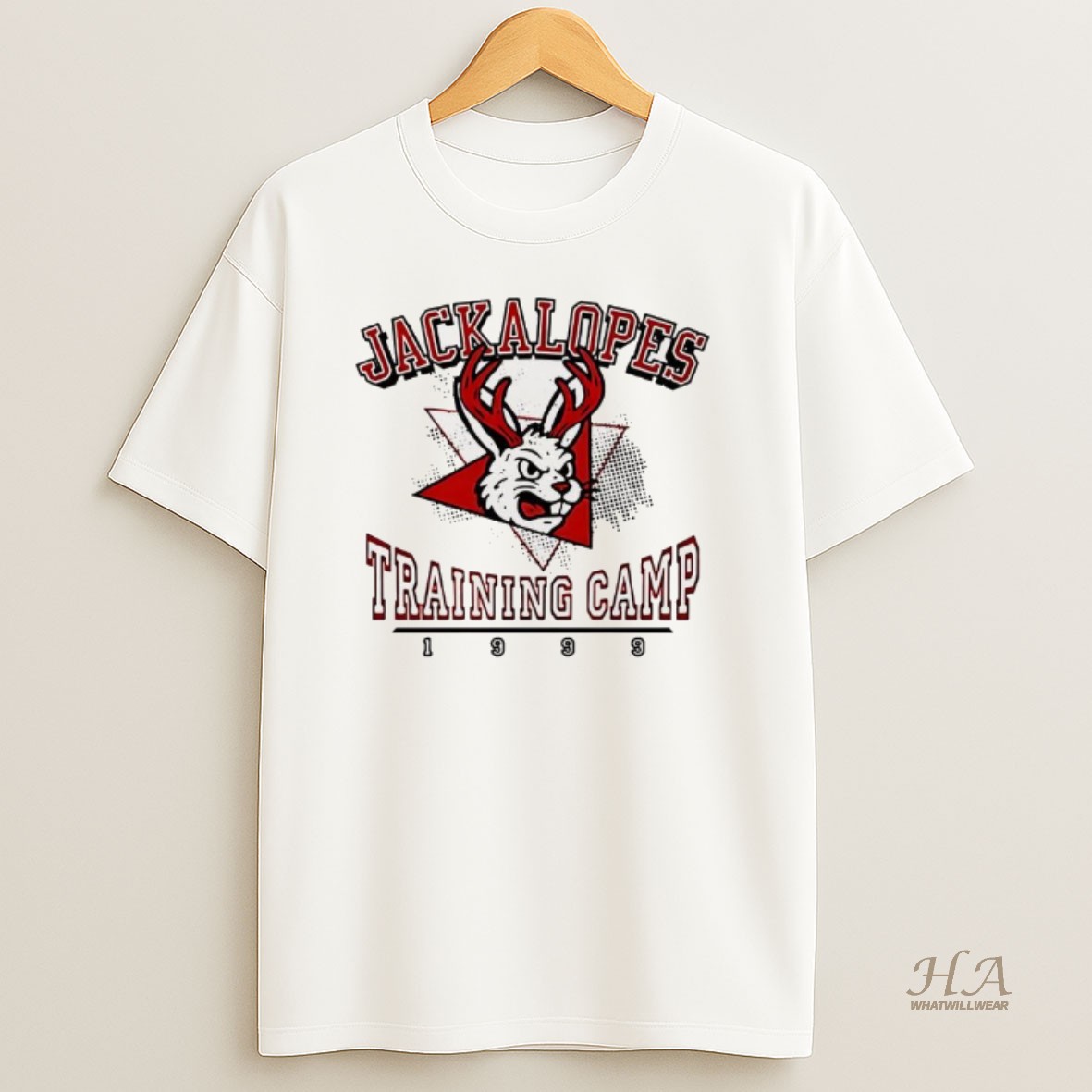 Official Jackalopes Training Camp 1999 Logo T Shirt