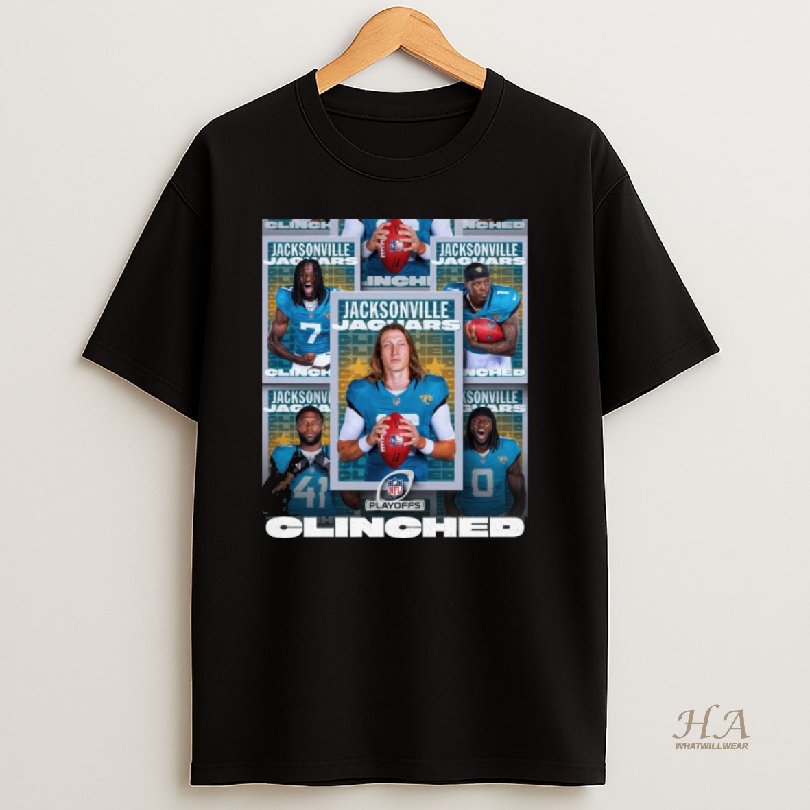 Official Jacksonville Jaguars Clinching In The 2025 Nfl Playoffs For The First Time In Three Seasons T Shirt