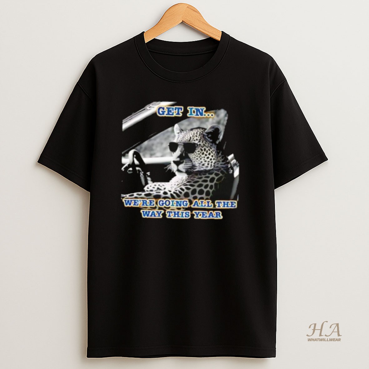 Official Jaguars Get In Were Going All The Way This Year T Shirt
