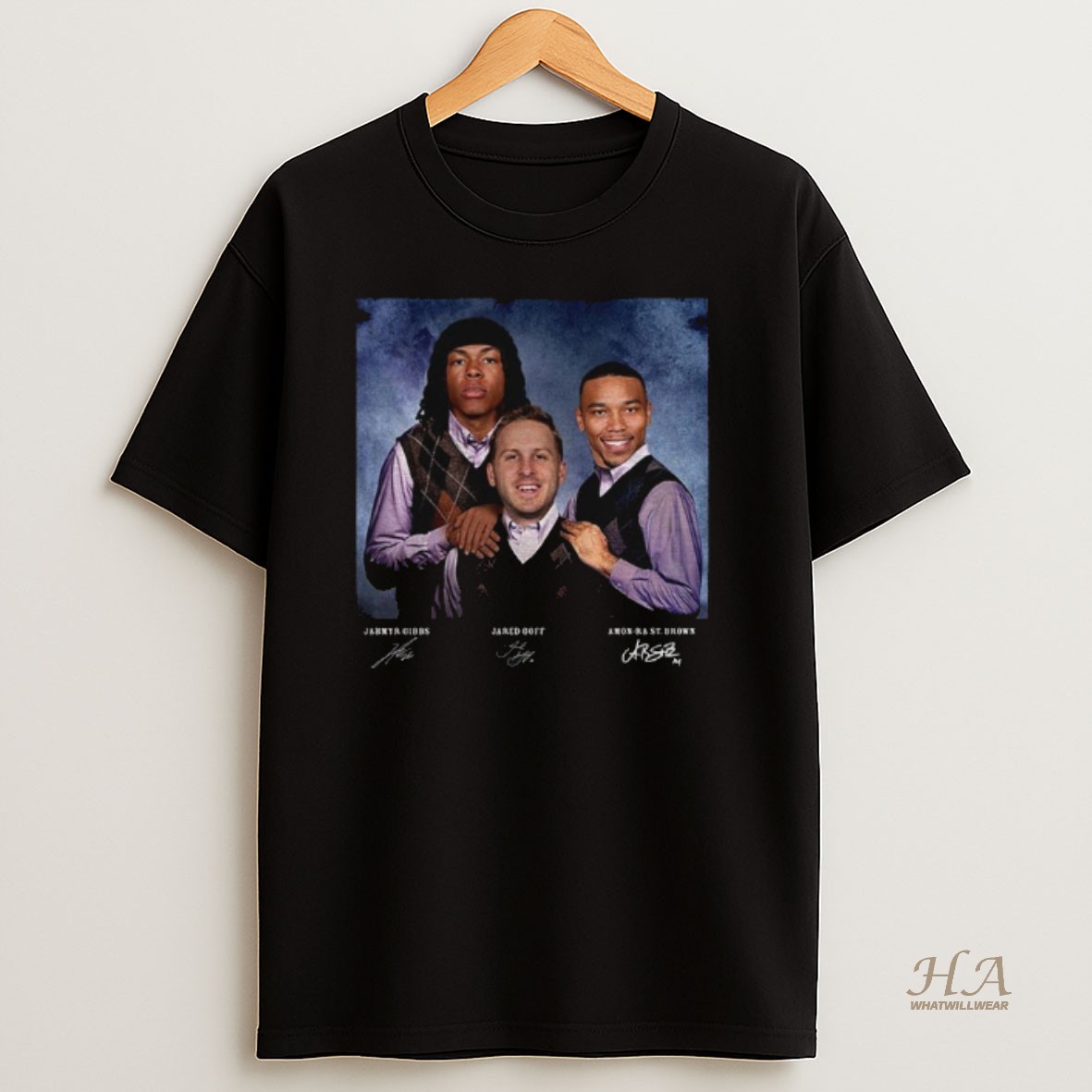 Official Jahmyr Gibbs Jared Goff Amon Ra St T Shirt