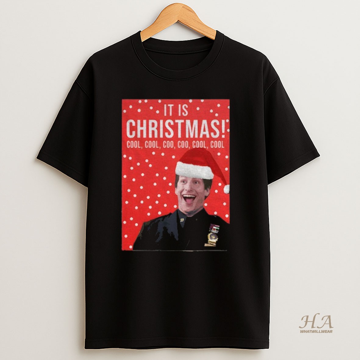 Official Jake Peralta Christmas Cool Cool Coo Coo Cool Cool Peralta Christmas Shirt