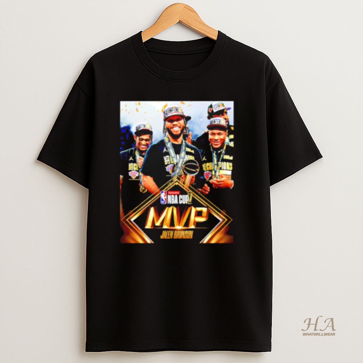 Official Jalen Brunson Mvp Of The 2025 Emirates Nba Cup T Shirt