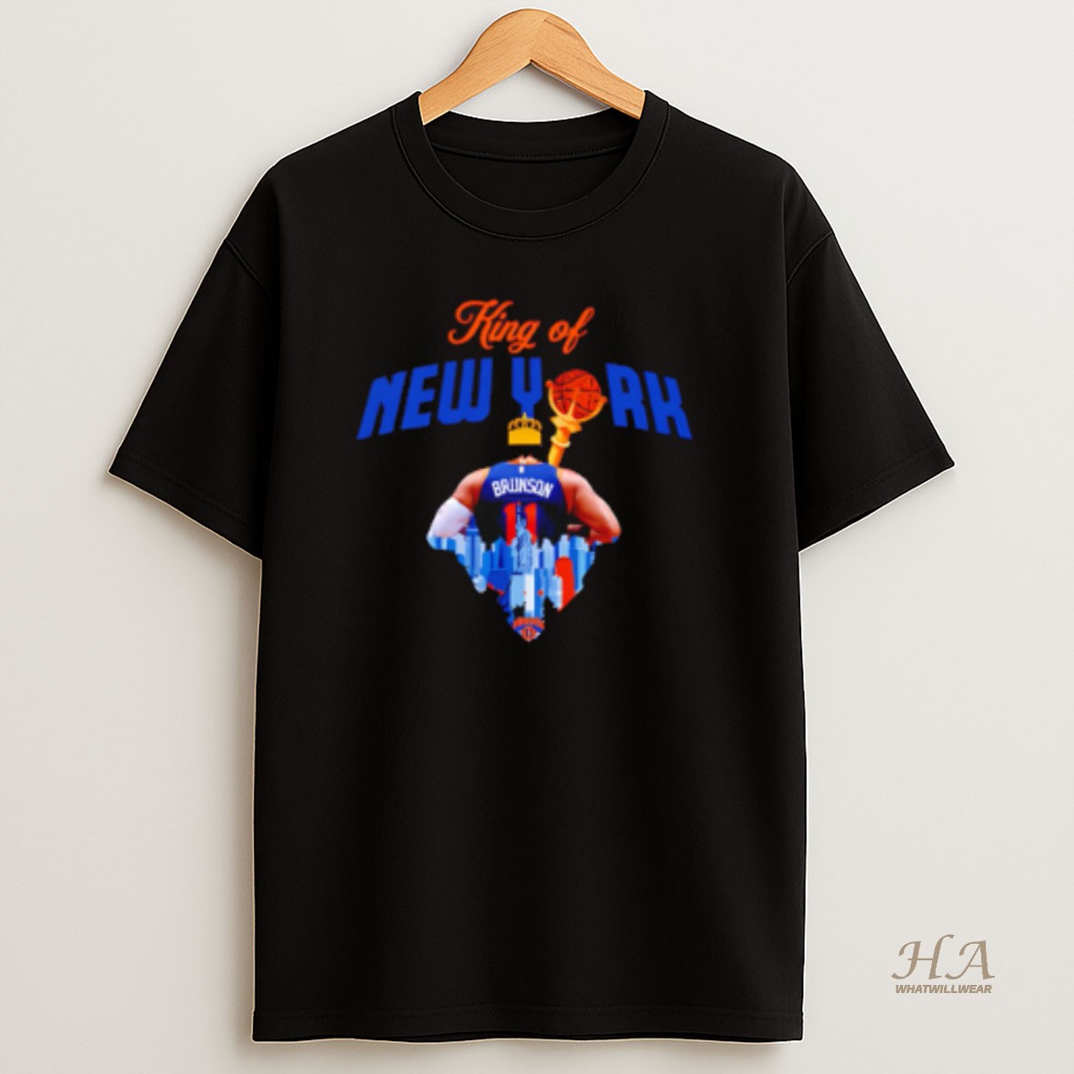 Official Jalen Brunson Ny Knicks 2025 Nba Cup Mvp King Of Ny T Shirt