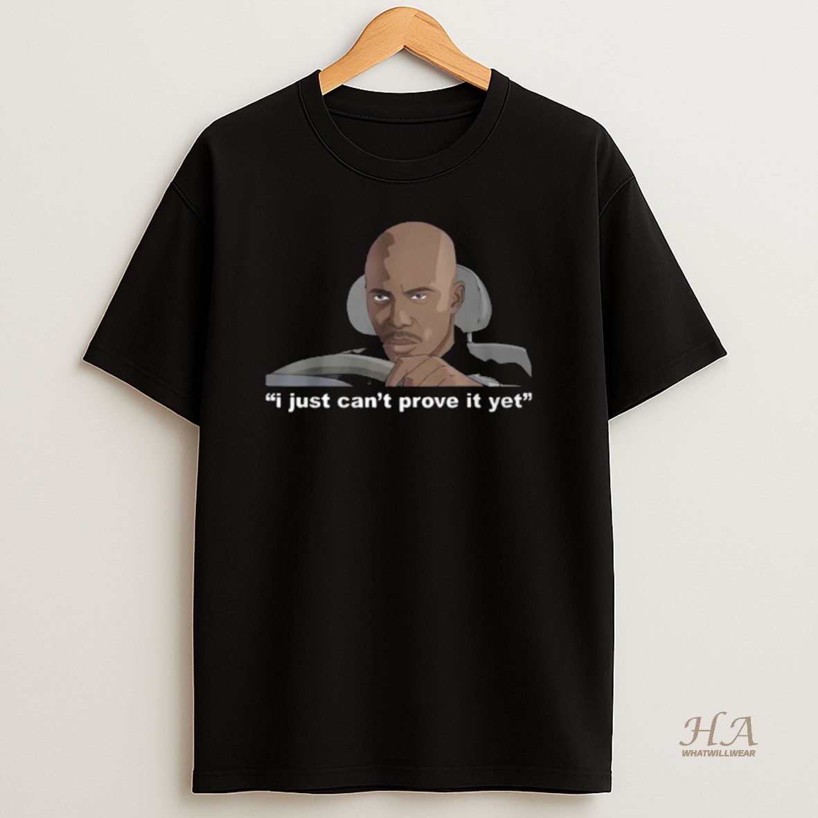 Official James Doakes I Just Cant Prove It Yet Portrait T Shirt