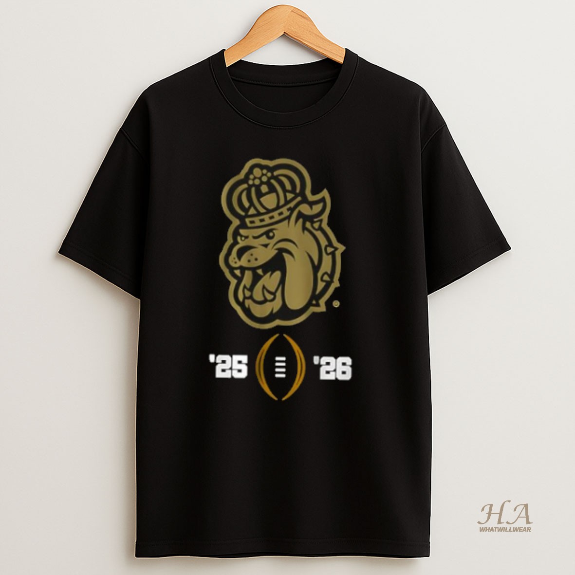 Official James Madison Dukes 2025 26 College Football Playoff T Shirt