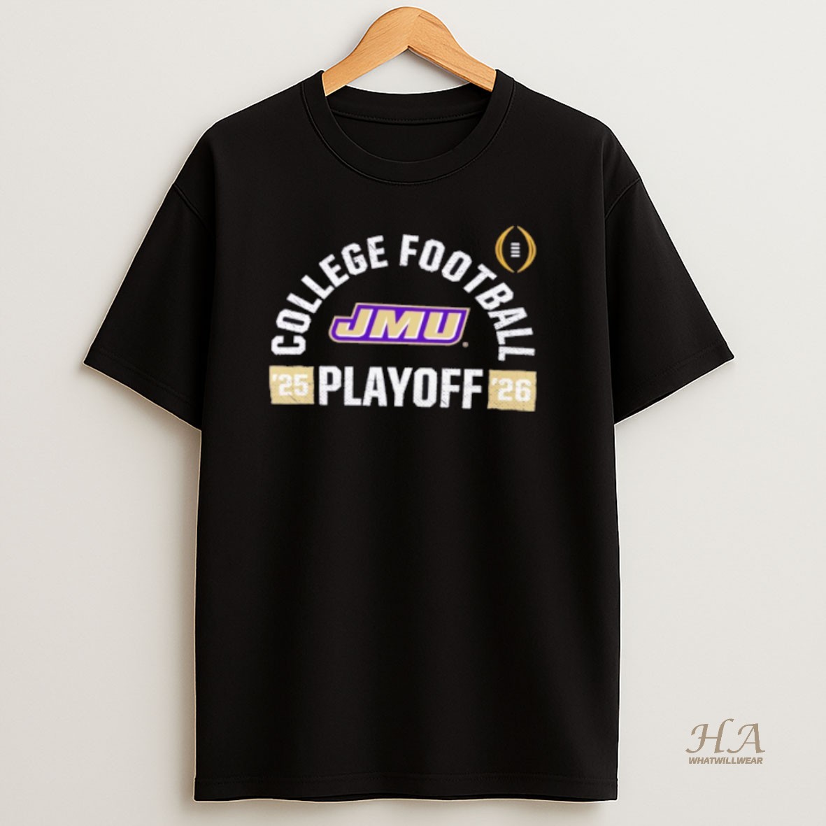 Official James Madison Dukes 2025 26 College Football Playoff Touchdown Glory T Shirt