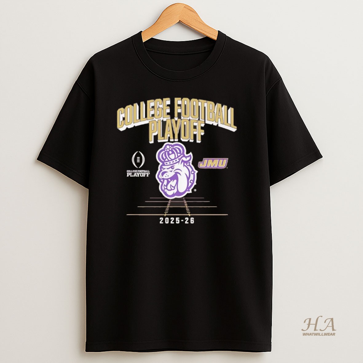Official James Madison Dukes 2025 College Football Playoff Mascot Chriast Shirt