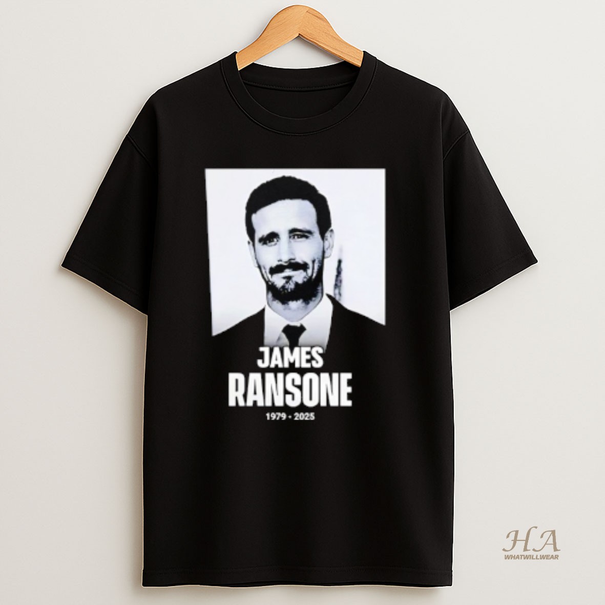 Official James Ransone Rip American Actor 1979 2025 T Shirt