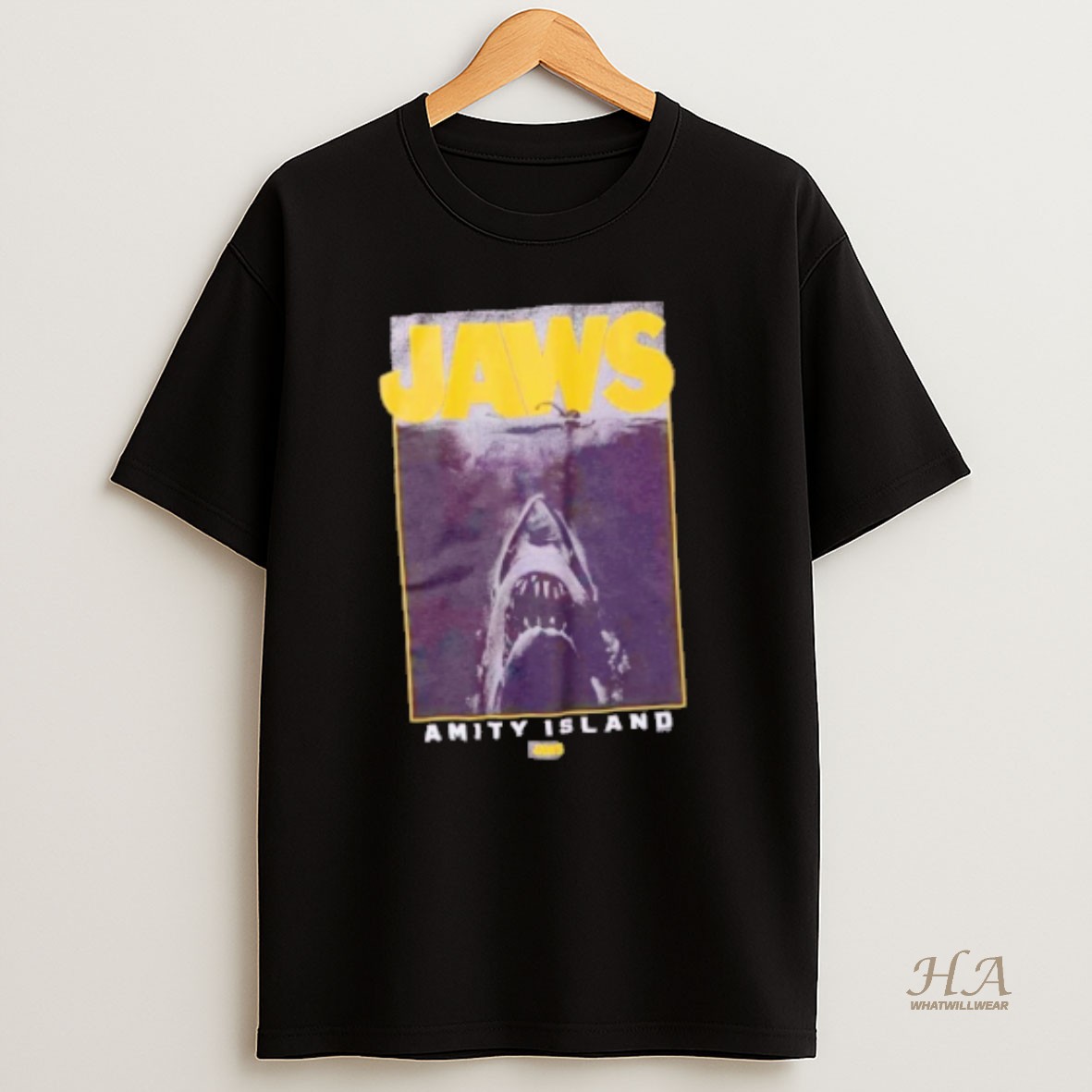 Official Jaws Tonal Film T Shirt