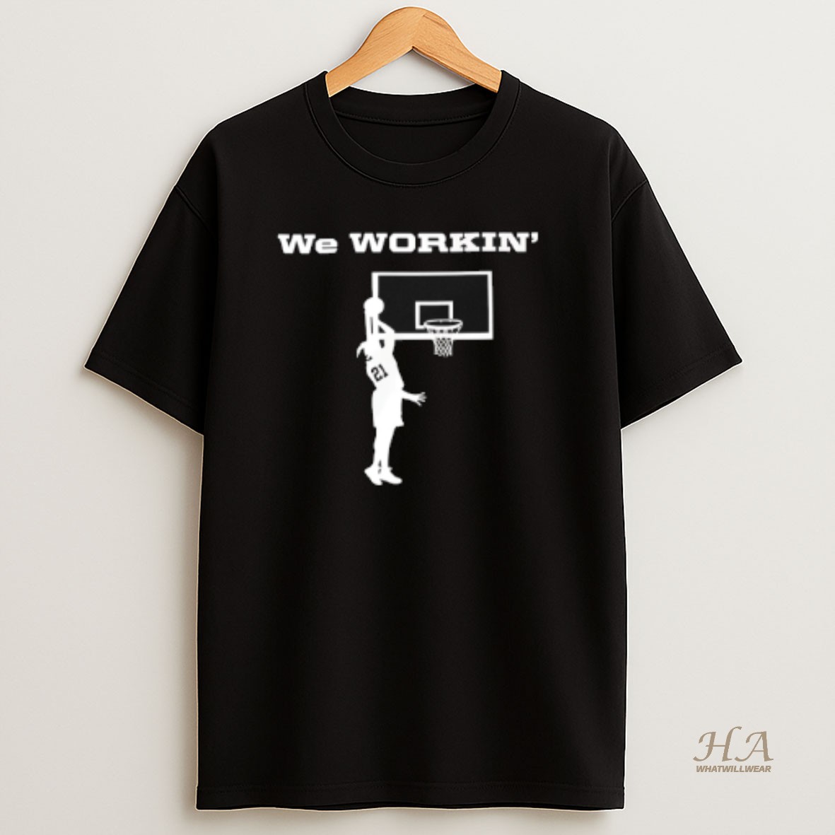 Official Jayden Quaintance Wearing We Workin T Shirt