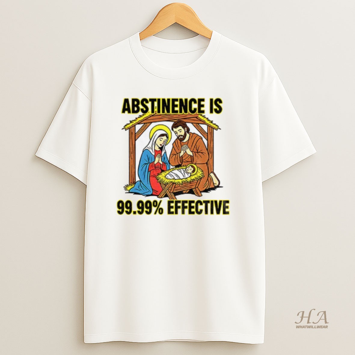 Official Jesus Abstinence Is 99 T Shirt