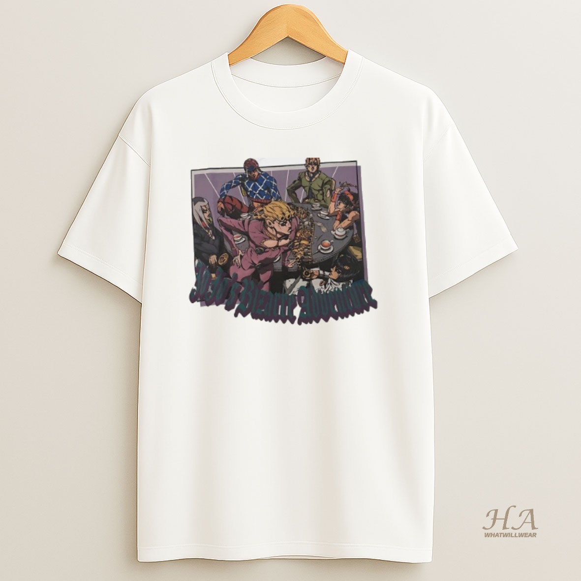 Official Jojos Bizarre Adventure Golden Wind Shirt