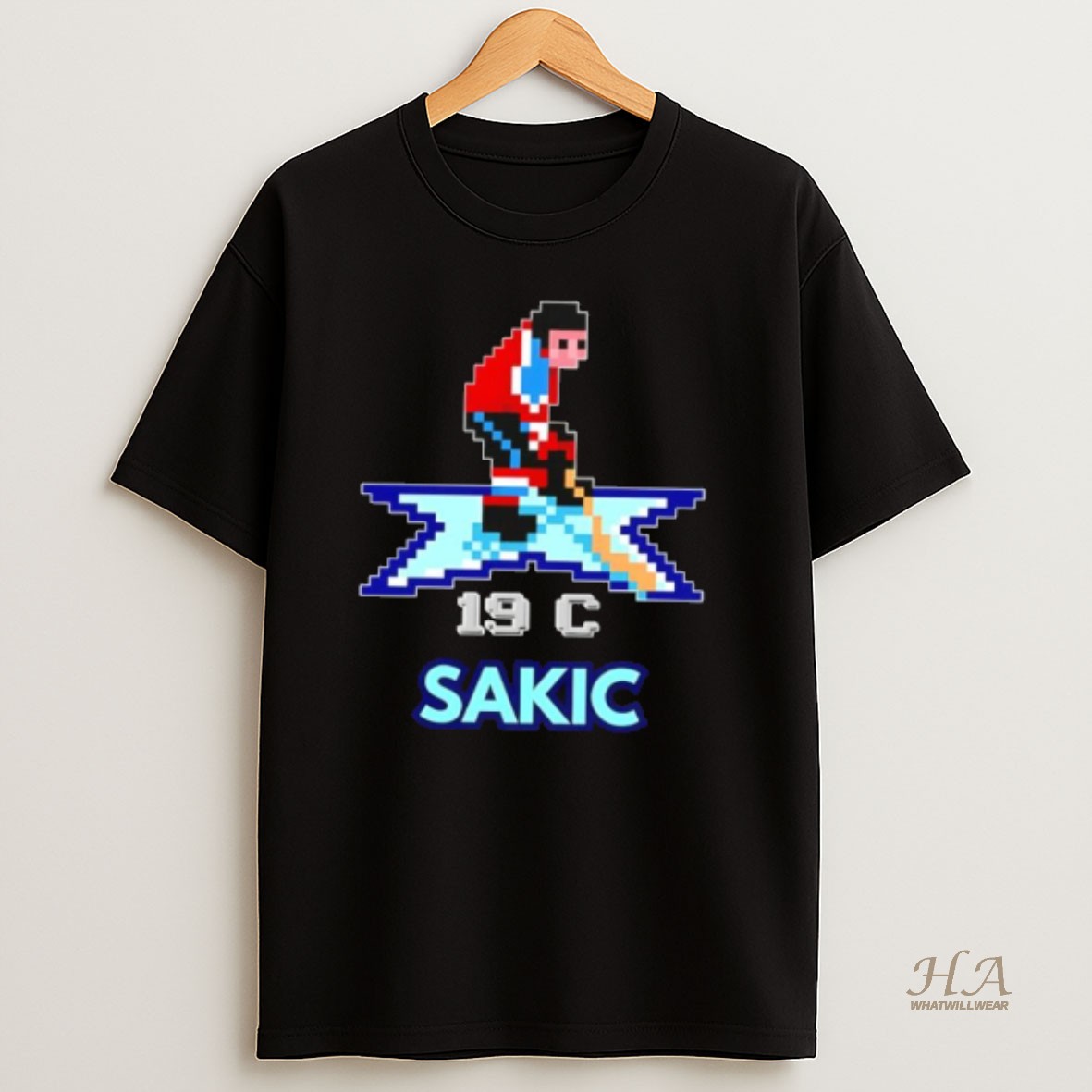 Official Joe Sakic Of The Colorado Avalanche Video Games T Shirt