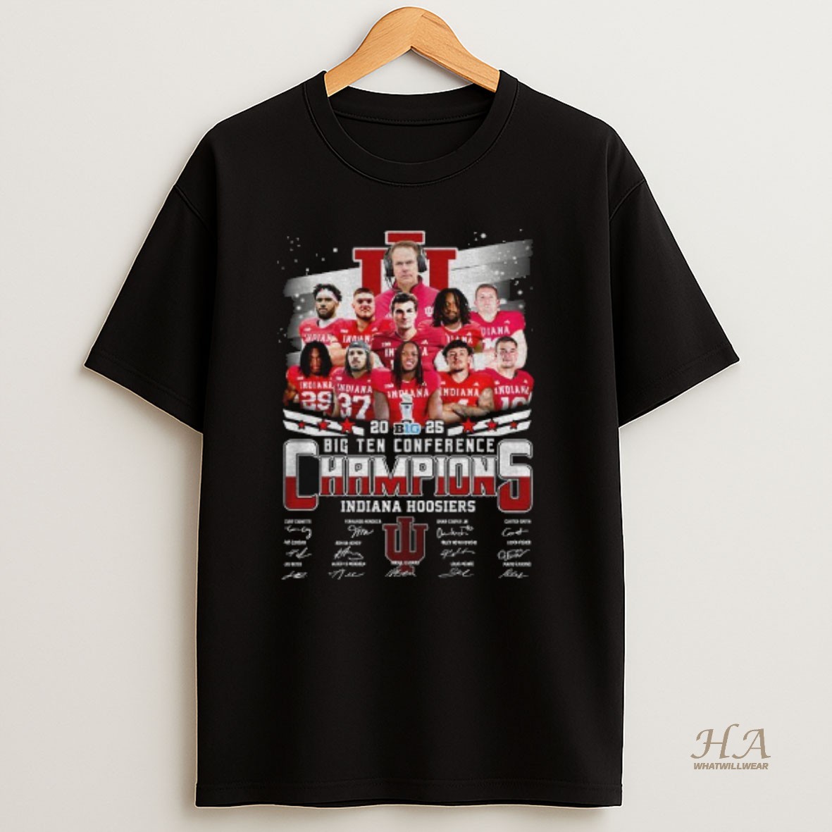 Official Joey Mcguire Texas Tech Red Raiders Big Ten Conference Champions Signature T Shirt