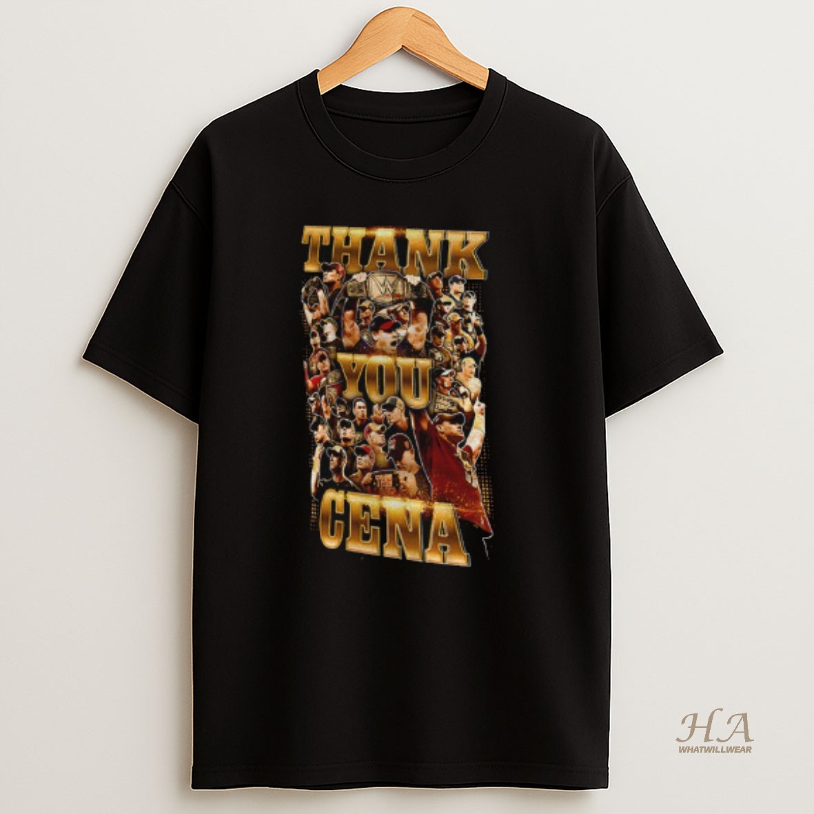 Official John Cena Retirement Thank You Cena T Shirt