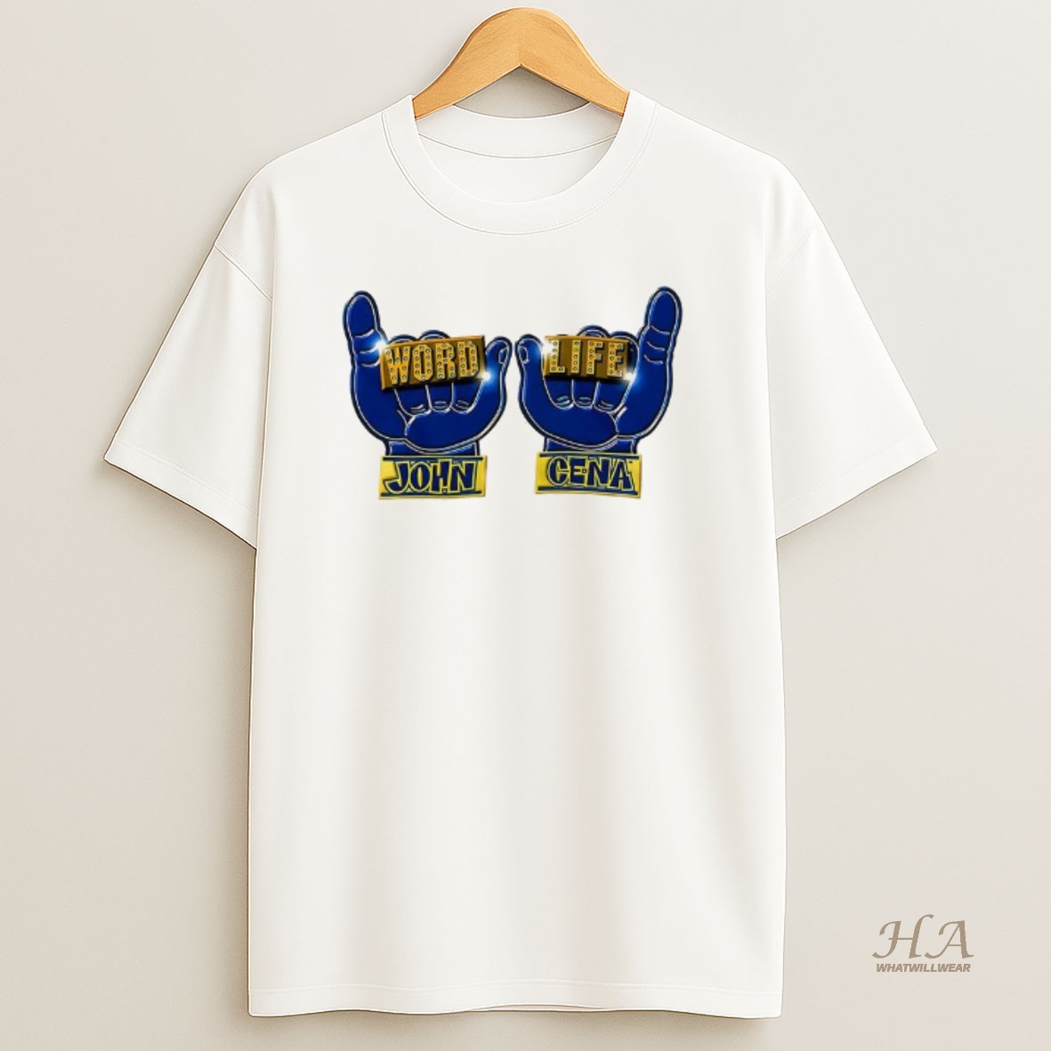 Official John Cena Word Life T Shirt