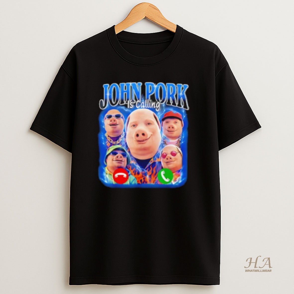Official John Pork Is Calling John Pork Meme T Shirt