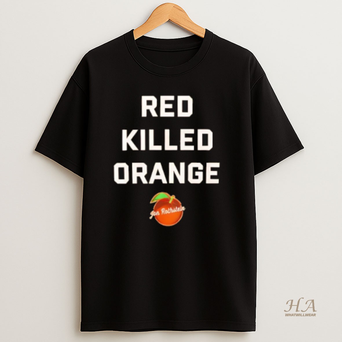 Official Jon Rothstein Red Killed Orange T Shirt