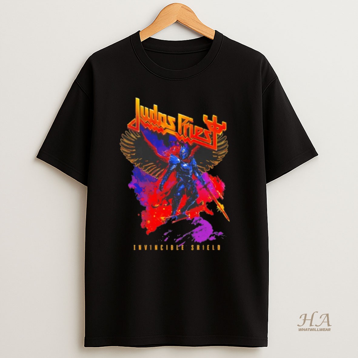 Official Judas Priest Invincible Shield Tour Shirt