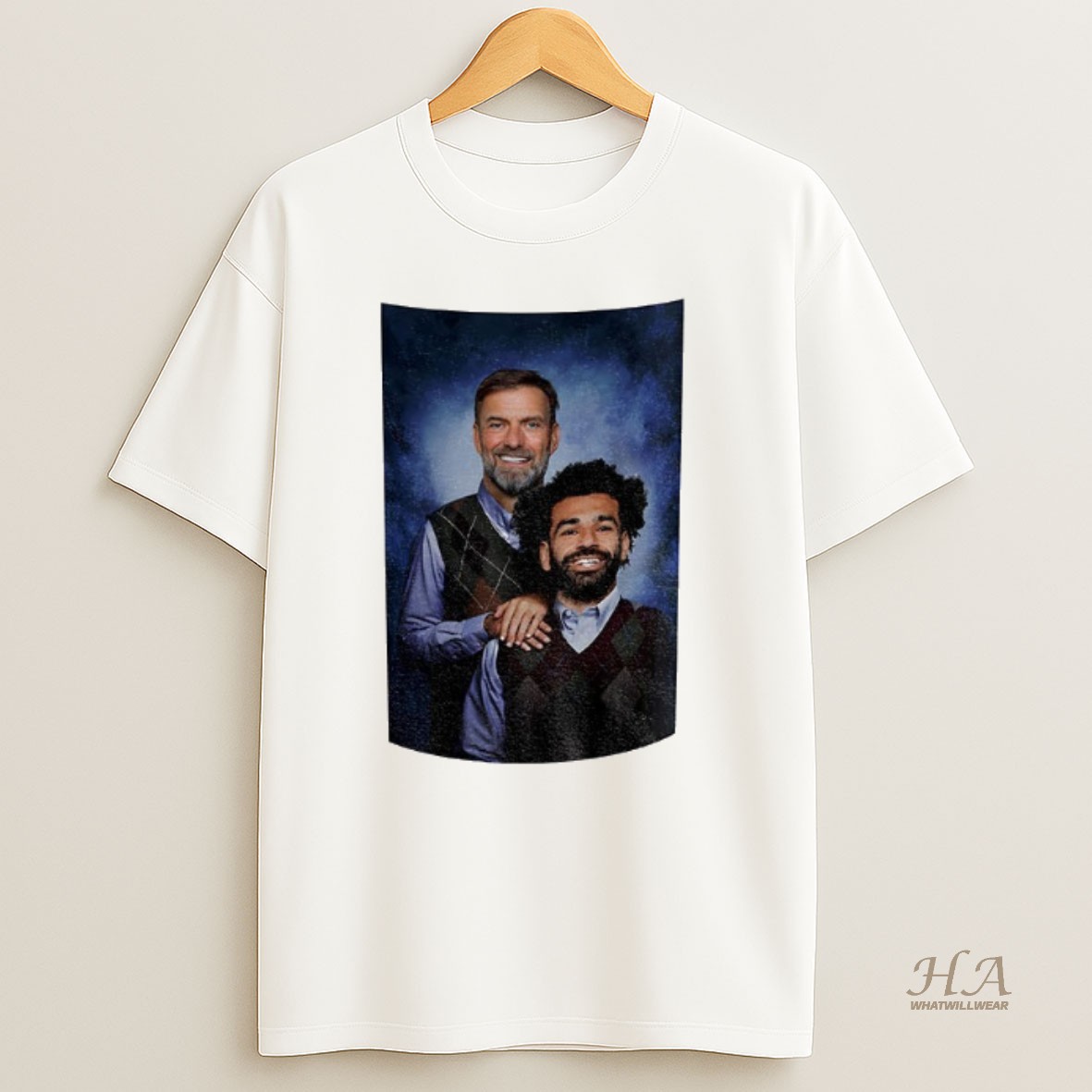 Official Jurgen Klopp And Mo Salah Liverpool Fc Step Brothers Vintage Shirt
