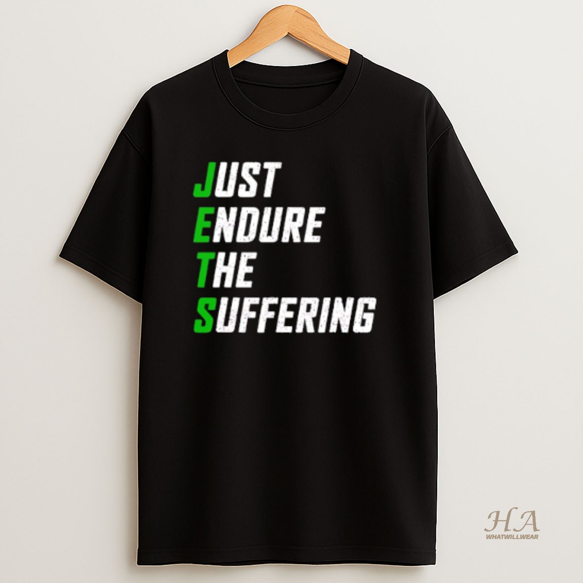 Official Just Endure The Suffering Jets Fans T Shirt