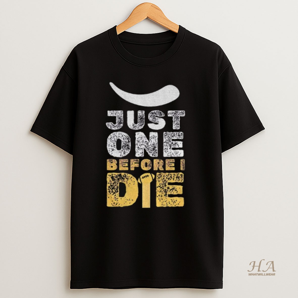 Official Just One Before I Die Minnesota Vikings Football Since 1961 Shirt