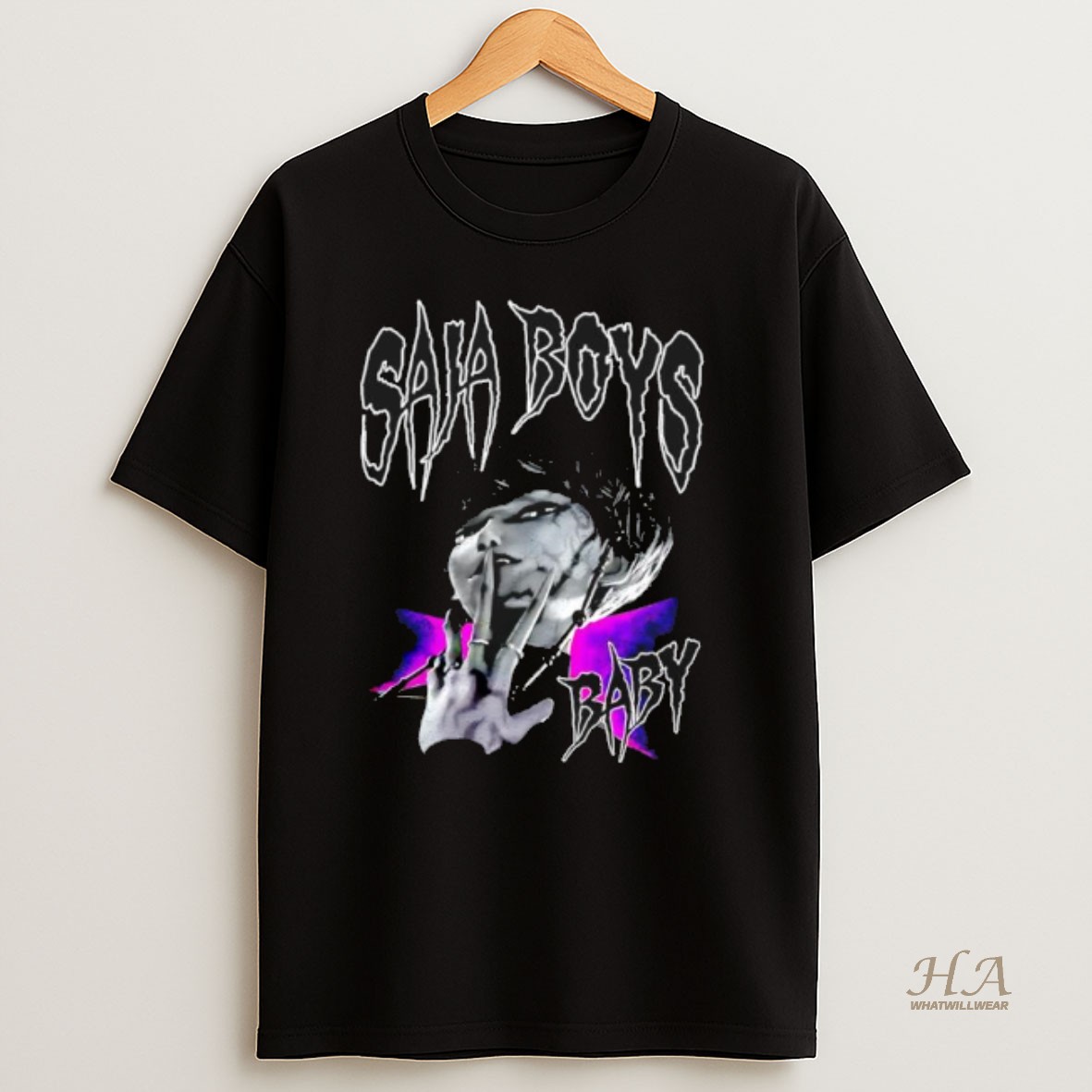 Official Kpop Demon Hunters Baby Saja Boys T Shirt