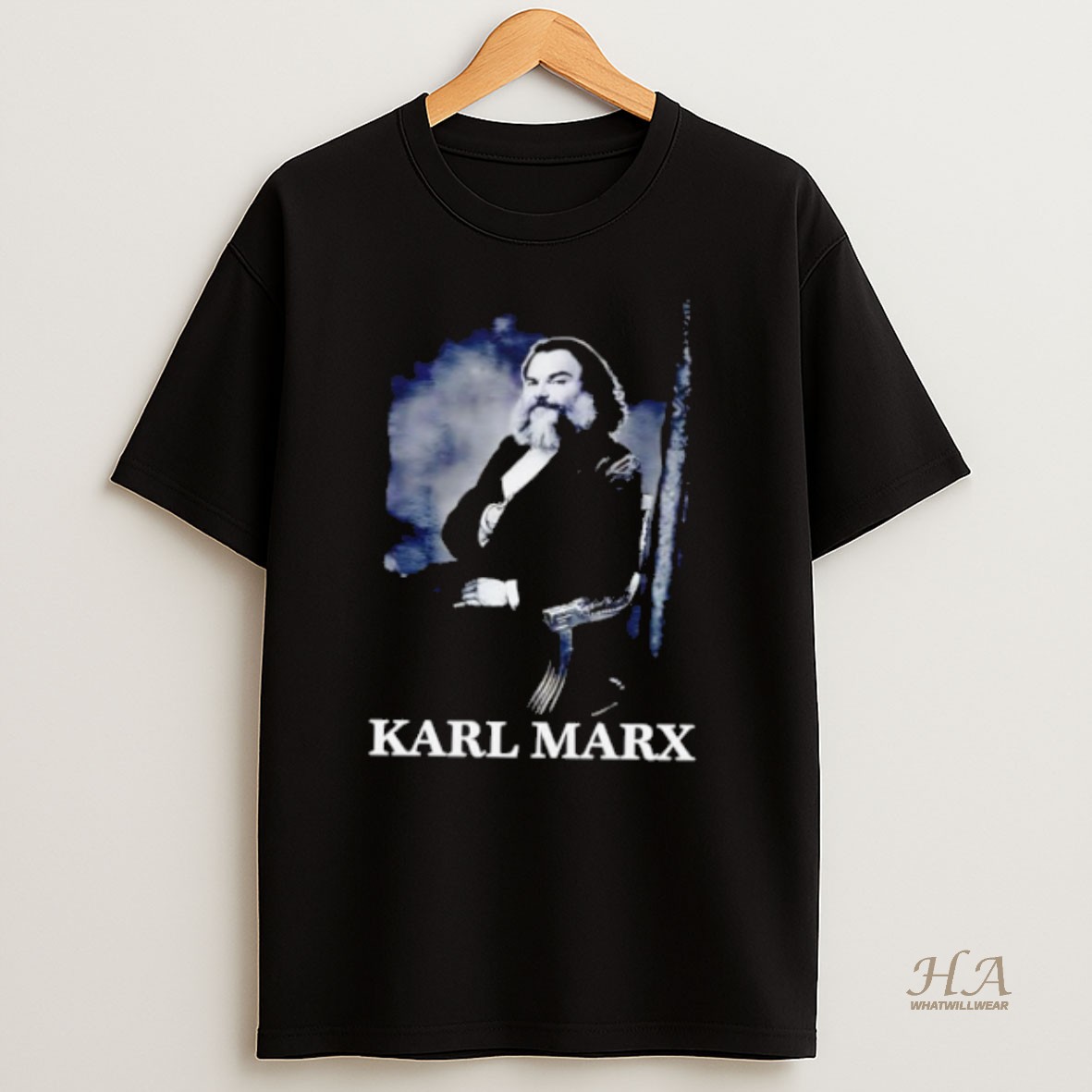 Official Karl Marx Jack Black Photo T Shirt