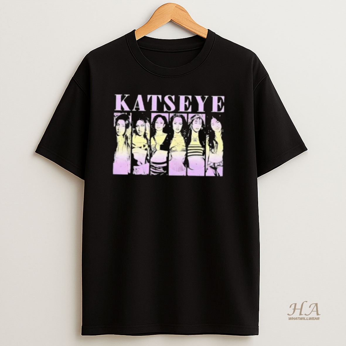 Official Katseye Music Comfort Color Katseye Kpop Graphics T Shirt