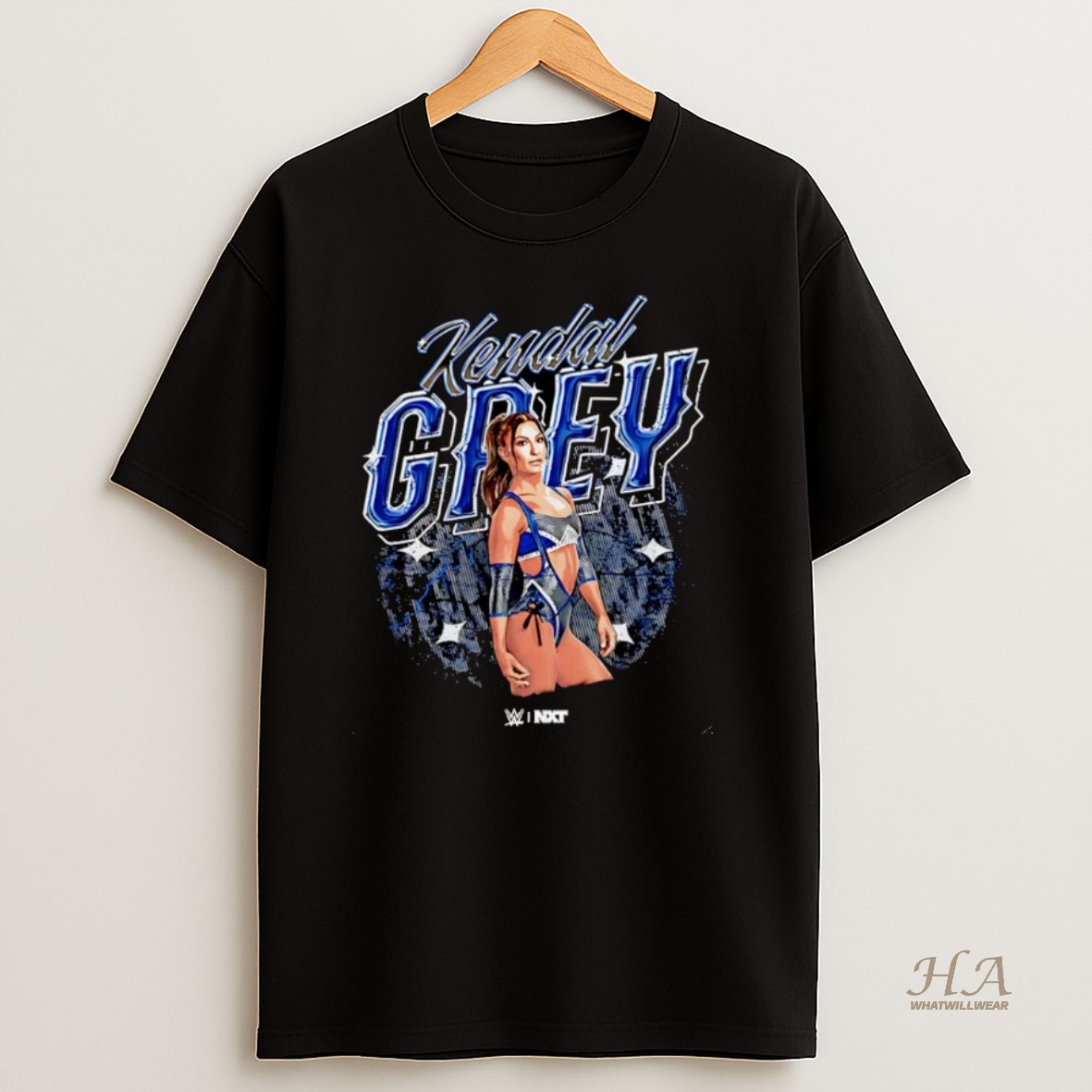 Official Kendal Grey Superstar Name Graphic Christmas T Shirt