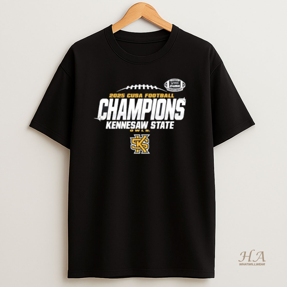 Official Kennesaw State Owls 2025 C Usa Champs Shirt