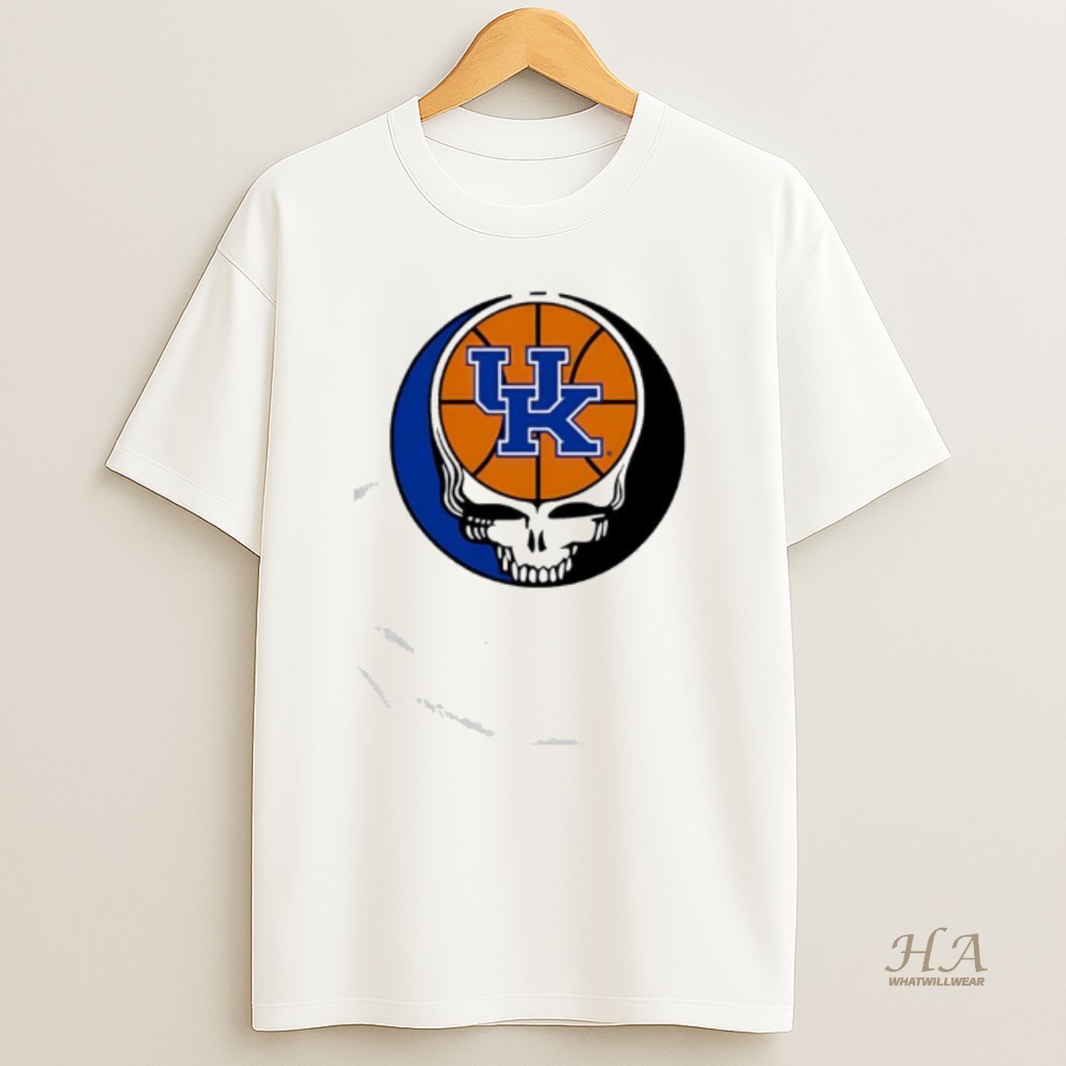 Official Kentucky Wildcats Basketball Grateful Deads Steal Your Face T Shirt