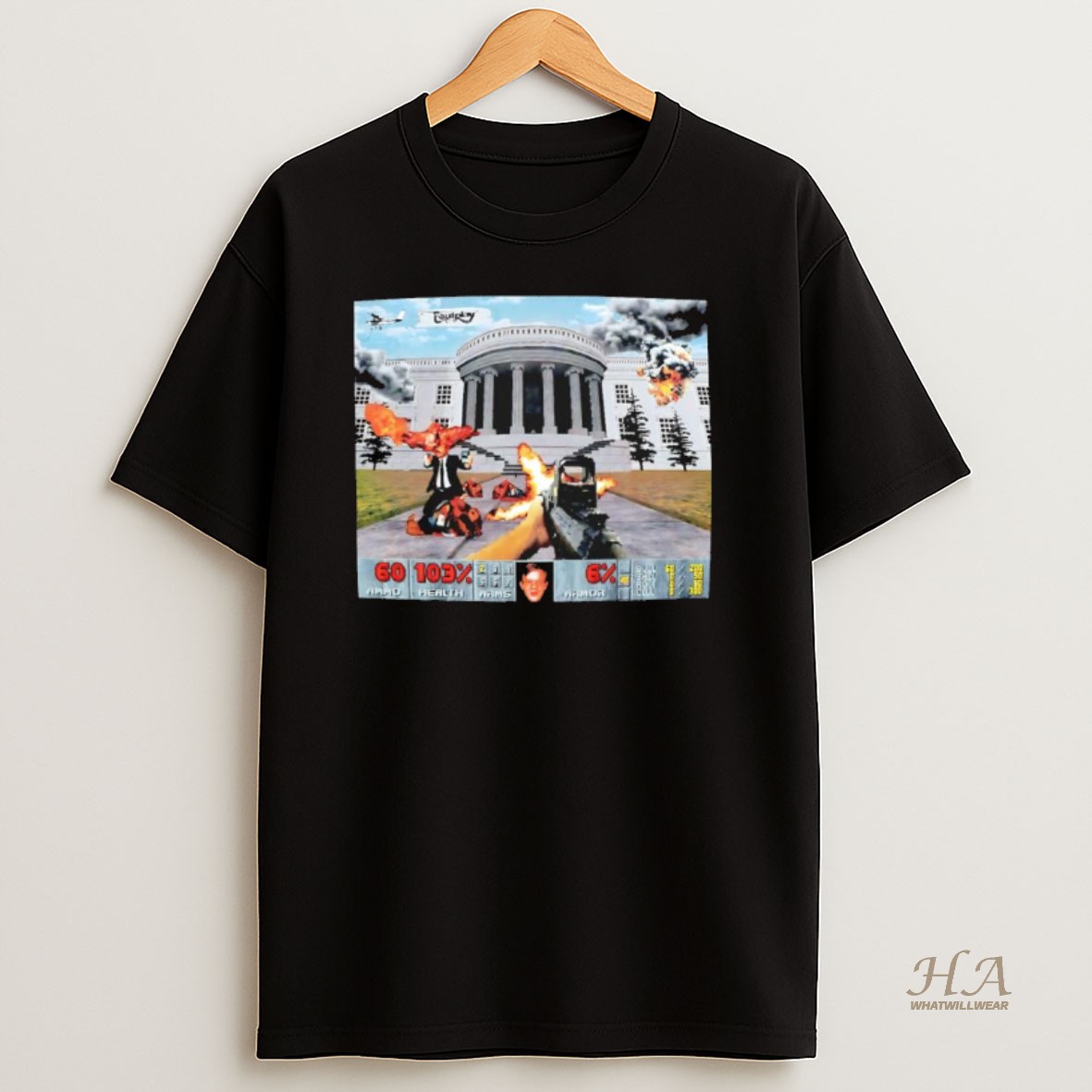 Official Kill Em All White House Graphic T Shirt