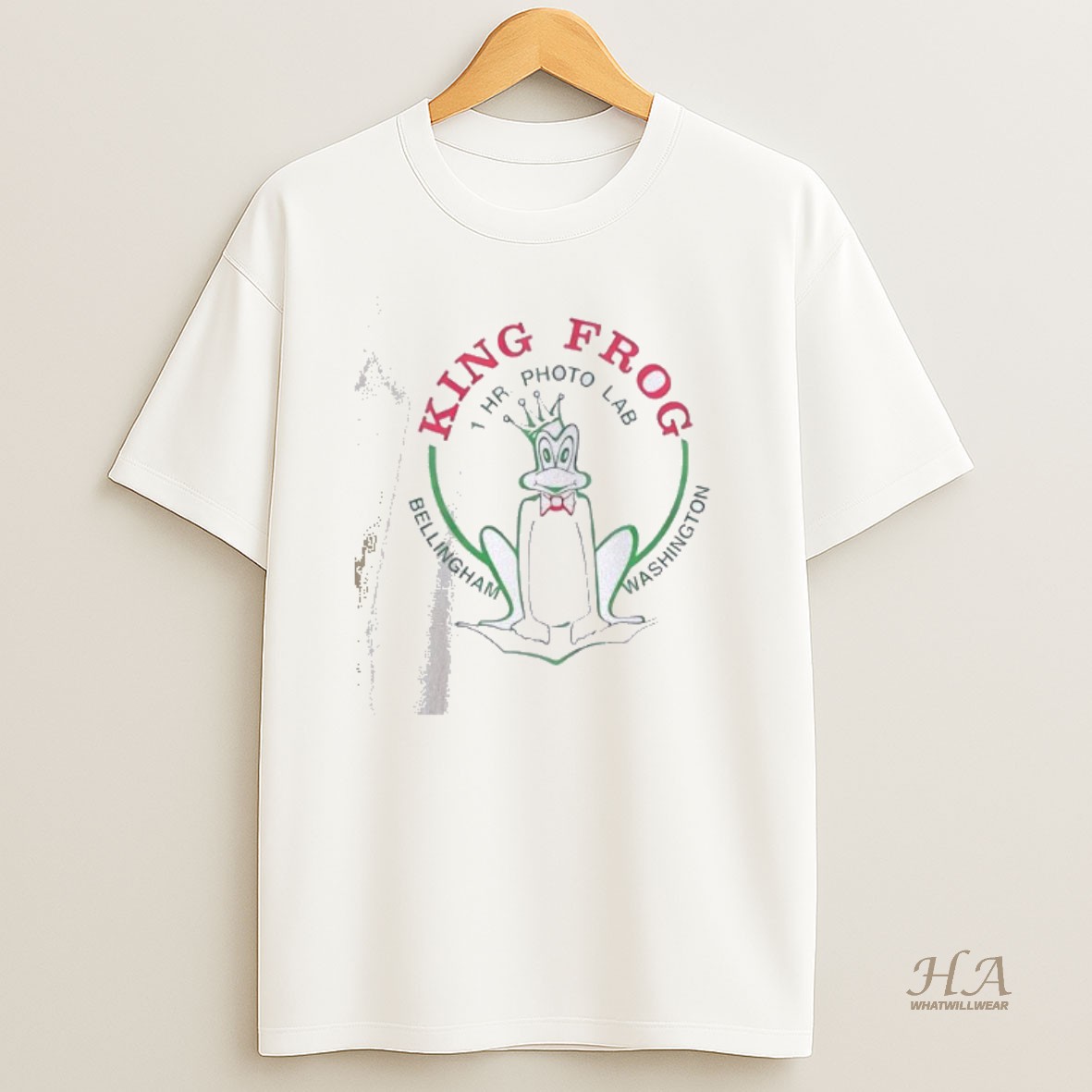 Official King Frog 1 Hour Photo Lab Bellingham Shirt