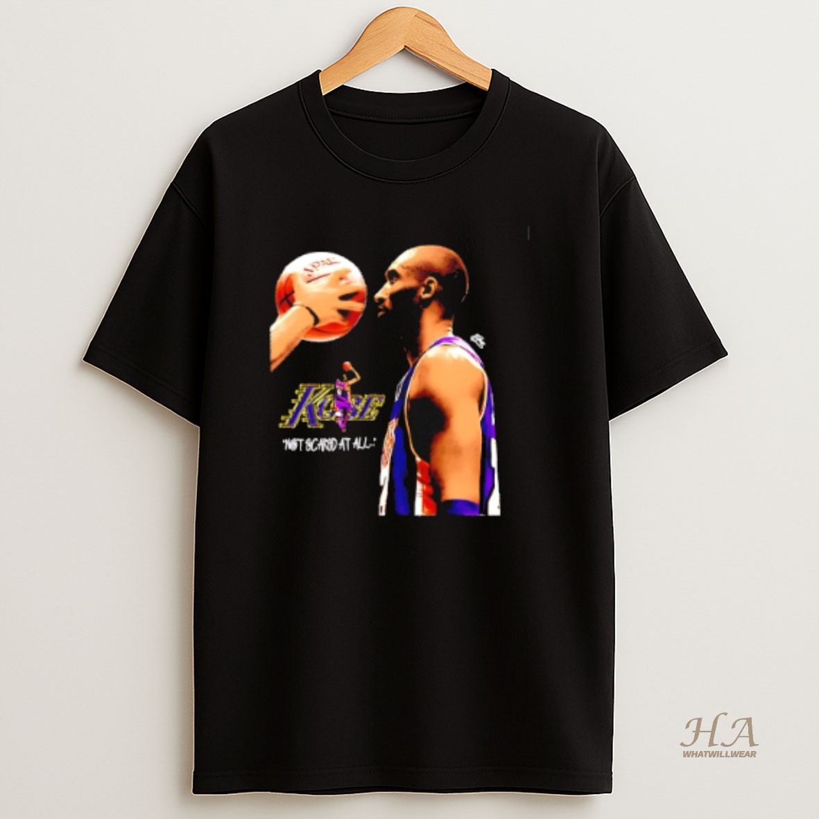 Official Kobe Bryant La Lakers Not Scared At All T Shirt