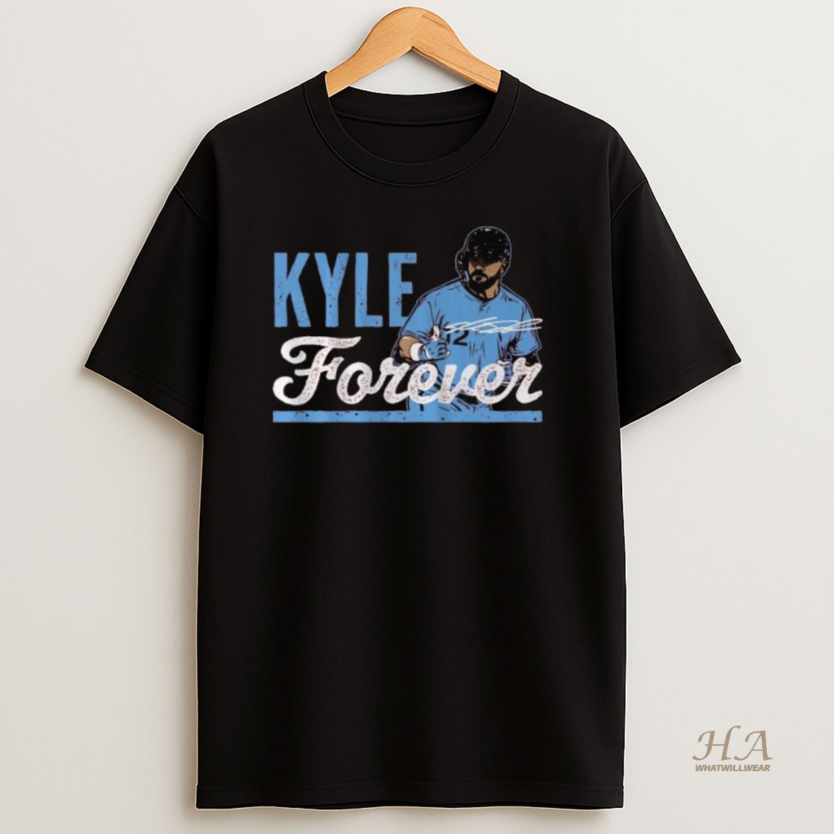 Official Kyle Schwarber Forever Signature Long Sleve Shirt